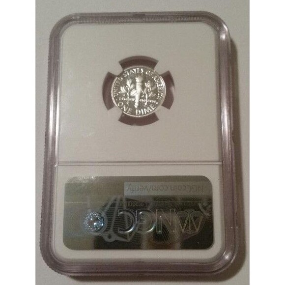 2019 S Silver Roosevelt Dime Proof PF70 UC NGC First Day of Issue - Picture 2 of 2